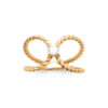 Tilly Ring in 925 Sterling Silver Plated Rhodium or 18K Gold Plated, view 3