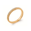 Mystigrey Margo R12 18K Gold Plated Ring with Cubic Zirconia