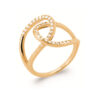 Oriana II Ring in 925 Sterling Silver Plated Rhodium or 18K Gold Plated