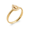 Amandine .925 Sterling Silver Plated Rhodium Ring Cubic Zirconia