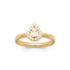 Amandine .925 Sterling Silver Plated Rhodium Ring Cubic Zirconia