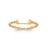 Chaya ID Ring in 18K Gold Plated, view 2