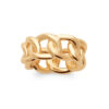 Nancy Ring in 925 Sterling Silver Plated Rhodium or 18K Gold Plated, view 2