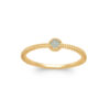 Load image into Gallery viewer, Dana .925 Sterling Silver Plated Rhodium and 18k Gold Plated Ring
