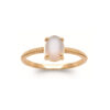 Anastasia Moonstone Ring in 18K Gold Plated, view 2