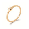 Sunlight Ring in 925 Sterling Silver Plated Rhodium or 18K Gold Plated