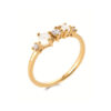 Load image into Gallery viewer, Mystigrey Oceana 18K Gold Plated Ring Cubic Zirconia
