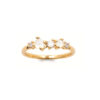 Mystigrey Oceana 18K Gold Plated Ring Cubic Zirconia