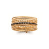 Load image into Gallery viewer, Mystigrey Margaret R7 18K Gold Plated Ring with Cubic Zirconia
