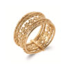 Load image into Gallery viewer, Mystigrey Floret 18K Gold Plated Ring
