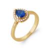 Amandine .925 Sterling Silver Plated Rhodium Ring Cubic Zirconia