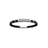 Men's Zach Bangle in Stainless Steel, view 2