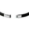 Men's Zach Bangle in Stainless Steel, view 3