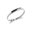 Men's Logan Bangle in stainless steel