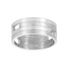 Men's Alex Ring in Stainless Steel, view 2