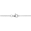 Sunset Necklace in 925 Sterling Silver Plated Rhodium, view 2