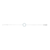 Lacy Bracelet in 925 Sterling Silver Plated Rhodium, view 3
