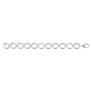 Octavia Chain in 925 Sterling Silver Plated Rhodium