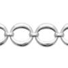 Octavia Chain in 925 Sterling Silver Plated Rhodium, view 2
