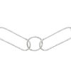 Pippa Necklace in 925 Sterling Silver Plated Rhodium