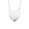 Load image into Gallery viewer, Mystigrey Full Heart .925 Sterling Silver Plated Rhodium Necklace

