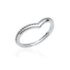 Load image into Gallery viewer, Mystigrey Aria Chiseled .925 Sterling Silver Plated Rhodium Ring
