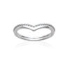 Mystigrey Aria Chiseled .925 Sterling Silver Plated Rhodium Ring