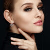 Arabella Earrings in 925 Sterling Silver Plated Rhodium or 18K Gold Plated, view 9