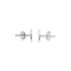 Moonlight Earrings in 925 Sterling Silver Plated Rhodium, view 4