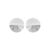 Sunset Earrings in 925 Sterling Silver Plated Rhodium