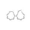 Carter Hoop Earrings in 925 Sterling Silver Plated Rhodium or 18K Gold Plated