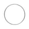 Lola Circle Pendant in 925 Sterling Silver Plated Rhodium or 18K Gold Plated, view 4