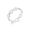 Emilie Ring in 925 Sterling Silver Plated Rhodium or 18K Gold Plated, view 3