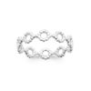Noor Ring in 925 Sterling Silver Plated Rhodium or 18K Gold Plated, view 4