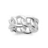 Nancy Ring in 925 Sterling Silver Plated Rhodium or 18K Gold Plated, view 4