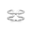 Mack Ring in 925 Sterling Silver Plated Rhodium or 18K Gold Plated, view 4
