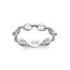 Carter Ring in 925 Sterling Silver Plated Rhodium or 18K Gold Plated, view 2
