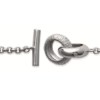 Mystigrey Chantel .925 Sterling Silver Plated Rhodium Bracelet for Women with Cubic Zirconia
