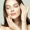 Hannah Bangle in 925 Sterling Silver Plated Rhodium, view 2
