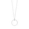 Chloe N3 Necklace in 925 Sterling Silver Plated Rhodium