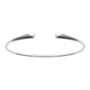 Liberty Bangle in 925 Sterling Silver Plated Rhodium, view 5