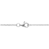 Alizee Maya Necklace in 925 Sterling Silver Plated Rhodium, view 4