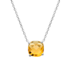 Load image into Gallery viewer, Mystigrey Alizee Maya .925 Sterling Silver Plated Rhodium Necklace for Women Yellow

