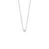 Mystigrey Liberty Small .925 Sterling Silver Plated Rhodium Necklace Cubic Zirconia