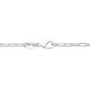 Paige Square Necklace in 925 Sterling Silver Plated Rhodium or 18K Gold Plated, view 4