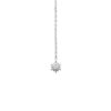 Sunlight Long Necklace in 925 Sterling Silver Plated Rhodium