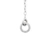 Load image into Gallery viewer, Mystigrey Oralie .925 Sterling Silver Plated Rhodium and 18K Gold Plated Necklace Cubic Zirconia
