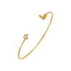 Load image into Gallery viewer, Mystigrey Milena In Love 18K Gold Plated Bangle for Women
