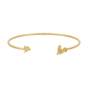 Load image into Gallery viewer, Mystigrey Milena In Love 18K Gold Plated Bangle for Women
