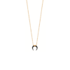 Load image into Gallery viewer, Mystigrey Mina 18K Gold Plated Necklace for Women Black &amp; Golden
